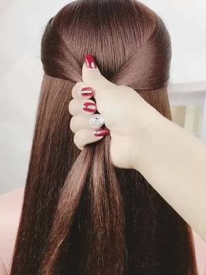 A post by @hairstyle2020 on TikTok caption: #hairlook #hairstlye