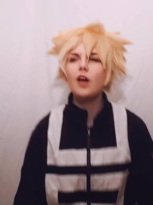 A post by @the.literal.void on TikTok caption: i bruises my knuckle :// #bakugocosplay #bnhacosplay