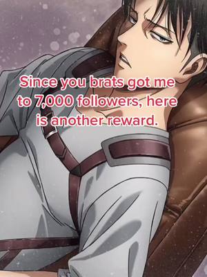 A post by @official.levi..ackerman on TikTok caption: In all seriousness, thank you for the support. #greenscreen #aot #levi #leviackerman #anime #leviheichou #attackontitan #aotlevi #yallbetterbeclean