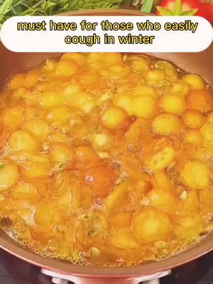 A post by @gardenfood1 on TikTok caption: Do u usually get cough in winter?#fyp #cook #cough #kumquat