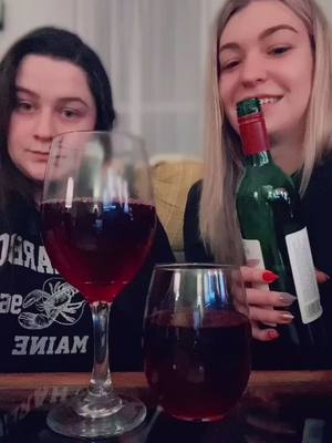 A post by @hailstorm840 on TikTok caption: 👀🍷 #fyp #bestfriendchallenge @emilyrichmond_