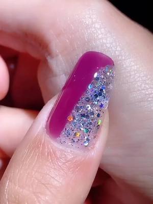 A post by @nailartistcacy on TikTok caption: I am back,poly gel nails have a big sale in my website #foryou #nail #nailtutorial #nailart #nailsartvideos #polygelnails #polygeltutorial