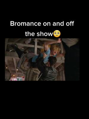 A post by @jatp_videos95 on TikTok caption: Their bromance is fire🔥 #charliegillespie #jermeyshada #owenjoyner #bromance #jatp #wedding #netflix #ballerina #lift #usa #fyp #BestFriends