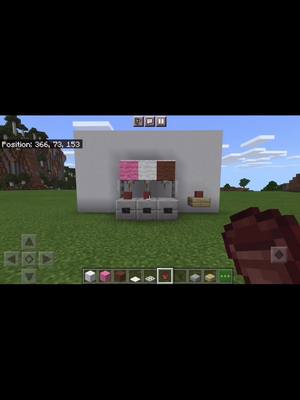 A post by @wafflebuildz on TikTok caption: Who wants ice cream? 🍦🍦🍦#fyp #tutorial #Minecraft