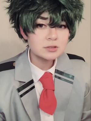 A post by @jyanzhiyi on TikTok caption: Kaachan is so mean to me 😭💔 #bnha #deku