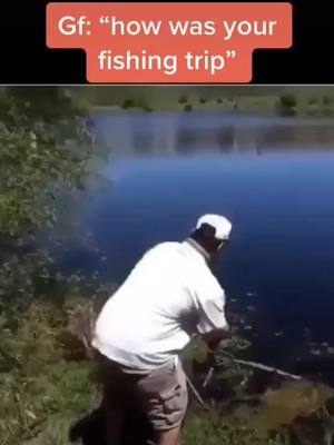 A post by @travis_turgeon12 on TikTok caption: Sounds about right #VivaCleanHacks #FestiveFashion #fishing #fish