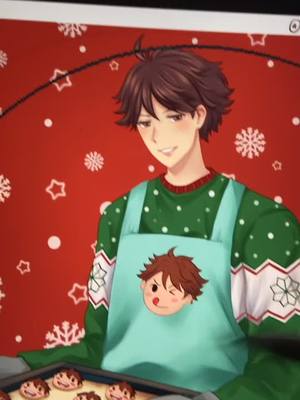 A post by @sophjedraws on TikTok caption: OIKAWAA COOKIES YUM #oikawa #haikyuu #christmas #anime #art #artist #procreate #oikawatooru #fyp