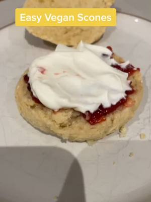 A post by @sophierebecca97 on TikTok caption: Easy vegan scones #LearnOnTikTok #JDSmashingIt #MONCLERBUBBLEUP #DIY #makeyourown @tiktok_uk