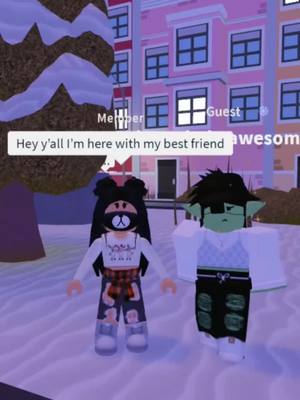 A post by @elzieab on TikTok caption: ✨Ooo yuh get it I guess✨ #roblox #fyp #dance #getitiguess #bestfriend #foryou