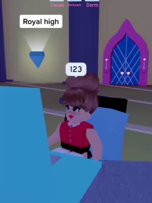 A post by @robloxadoptme683 on TikTok caption: #roblox #adoptme #towerofhell #royalhigh