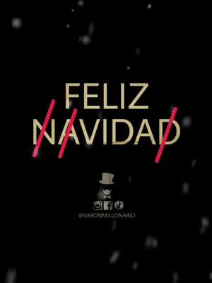 A post by @varonmillonario on TikTok caption: Feliz Navidad! #merrychristmas #navidad #varonmillonario #mex #frase #refexion