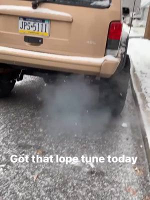 A post by @t_zonfrilli on TikTok caption: Cold starts hit different #jeep #jeepxj #jeeplife #cherokee #jeepgangorgtfo #MyHaul