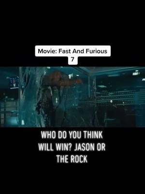 A post by @thebestfilmscenes on TikTok caption: Comment who you think will win!😳 #jasonstatham #therock #fastandfurious #film #filmscene #movie #moviescene #filmclips #movieclips #clips #fy #fyp