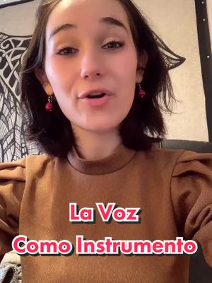 A post by @minaguerrico on TikTok caption: ❤️ ¿Por qué la voz es un instrumento? 👀 PARTE 1 ❤️ #canto #singing #musica #christmas