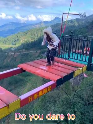 A post by @xiaominer on TikTok caption: Do you dare to challenge it?#foryou #travel #travel