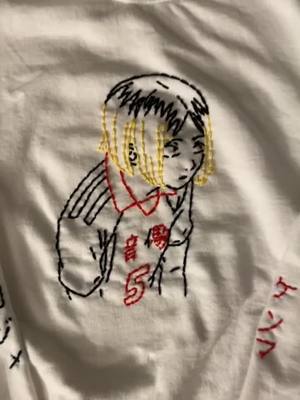 A post by @eri.csply on TikTok caption: 15 hours later✨ #haikyuu #haikyu #kenma #kenmakozume #nekoma #embroidery #art #anime #weeb