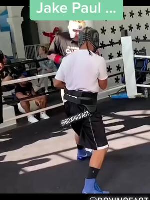 A post by @boxingfact on TikTok caption: Opinions on YouTube boxing? #jakepaul #boxing #sparring #sparringsession #fight #boxing🥊