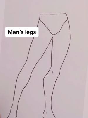 A post by @stickfigurebaby on TikTok caption: Women’s and men’s legs#drawing #paint #stickfigure #forpage #foryou #fyp