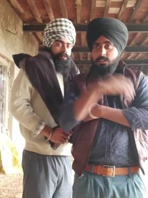 A post by @parminder_pb12 on TikTok caption: #sofunny  #funnypunjabi #jaggi_singh_0001 #funnyvideo