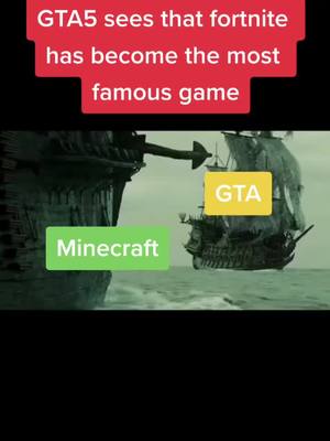 A post by @jaspernuyttens01 on TikTok caption: #foryou #piratesofthecarribean #gta5 #gta #gamer #memes #Minecraft #fortnite