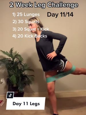 A post by @workoutswithkel on TikTok caption: #MyRoutine #legworkout #newyear #MyStyle