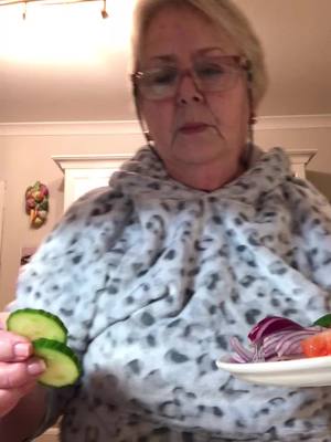 A post by @nanny_janet46 on TikTok caption: Hi TikTok 🙋‍♀️, Grandma here. My first video so please like and follow. Thank you it’s means the world 😸💞#foryoupage #grandma #tiktok #cooking