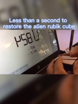 A post by @rubik_club on TikTok caption: #ShaveItOff  Amazing ~~😲😲😲#fyp #goodthing #cube #foryou #rubikscube #make #haha #good #welldone #cool #funny