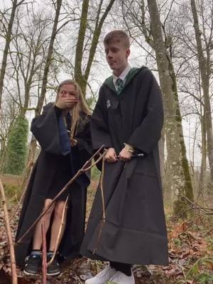 A post by @braydoncasee on TikTok caption: We’re should we go next 😳 that was fuc*in scary #harrypotter #harrypottertiktok##hogwarts #forbiddenforest #fyp @hogwarts_bitch13