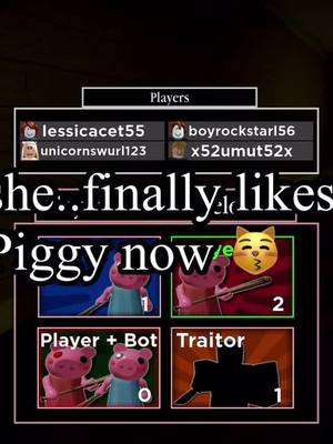 A post by @piggy.....roblox47 on TikTok caption: What have you guys been up to? 😝 #fyp #zoenuts #viral #l4l #tiktok #canigetbig