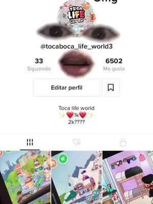 A post by @tocaboca_life_world3 on TikTok caption: 3k omg es increíble 😌😍#parati #fyp #tocaboca #3k