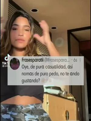 A post by @frasesparatii1 on TikTok caption: no te ando gustando? 👉🏻👈🏻 #parati #fyp #foryou