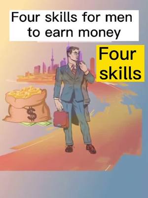 A post by @hedyerickns24 on TikTok caption: Four skills for men to earn money#skill #thoughts #youshouldknow