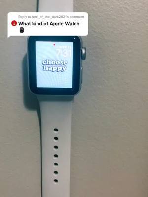 A post by @applewatch_hacks__ on TikTok caption: Reply to @lord_of_the_dark2021 it’s a series 3💗