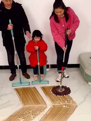 A post by @funnylife09 on TikTok caption: #funny #like #tiktok #fyp #goodstuff #Home #trending #mop #cleaning