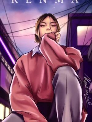 A post by @kendrizzzzle on TikTok caption: I tried... lol💫 #kenma #kenmakozume #haikyu #art #digitalart #anime #fyp #fy #weeb