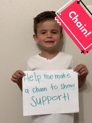 A post by @bravelikeboston on TikTok caption: Help me make a duet chain! Tag someone to go next and tag me so I see! #chain #duetwithme #support #helpme @wayfaring.blonde