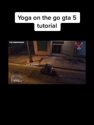 A post by @gtaexpl0its on TikTok caption: Yoga 101 #fyp #foryoupage #foryou #xyzbca #ps4 #xbox #gta #gta5 #grandtheftauto #theboys #funny #funnyclip #funnyvideos #free