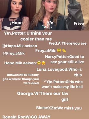 A post by @hpsstories_ on TikTok caption: #fred#george#weasley#hermionegranger#harrypotter #dracomalfoy #goldentrio #ronald