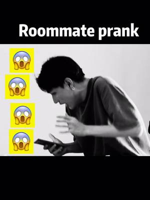 A post by @prankworldss on TikTok caption: Part 2 is coming...🤡🤡🤡#prank #trick #funny #roommateprank #foryou #fyp