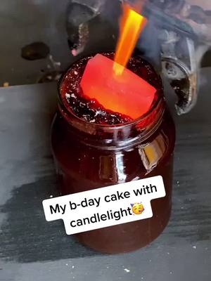 A post by @1200degreesvs on TikTok caption: It is my b-day cake 🎂🔥 #birthday #januarybabies