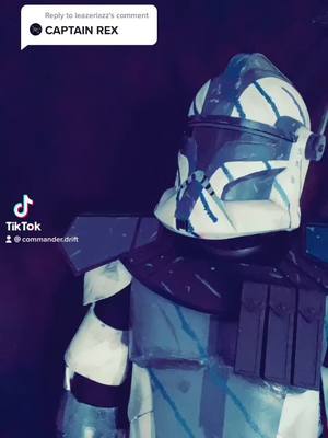 A post by @drift.din on TikTok caption: Reply to @leazerlazz I can see the resemblance tho #starwars #clonewars #captainrex #clonetrooper #cosplay #starwarsoc #oops #fyp