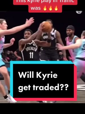 A post by @travdunks on TikTok caption: Kyrie to the Bulls?? #NBA #nbabasketball #ballislife #canada #toronto #canadian #travdunks #nba2k #hoops