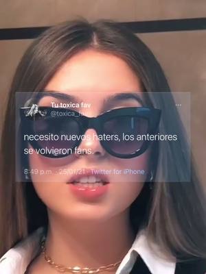 A post by @ttutoxica_fav on TikTok caption: quiero tener haters :C