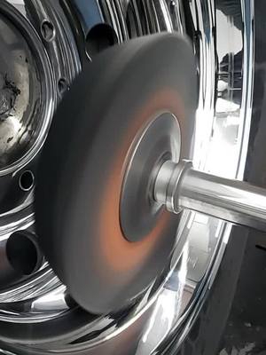 A post by @shinytrucks on TikTok caption: #polishing #rims #shiny #trucks #justlikechrome #bling #shine #trucker #shinytucks #polish #supershine#fyp