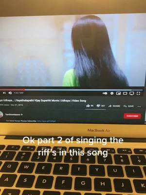 A post by @shreyaa0927 on TikTok caption: ok this was the hardest one #udaya #riffchallenge#VoiceEffects #tamilsongs