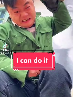 A post by @charleskk66 on TikTok caption: I can do it!#funny