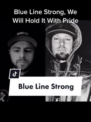 A post by @jakenbake03 on TikTok caption: #duet with @officer_kingery Let’s keep it going #blueline #copsoftiktok  #humanizethebadge #offduty