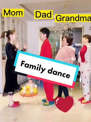 A post by @babyloveoooo on TikTok caption: Family dance ❤️❤️❤️❤️❤️