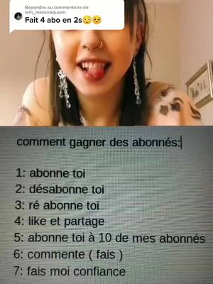 A post by @compte_boost36 on TikTok caption: Répondre à @iam_inesevaqueen #nofake