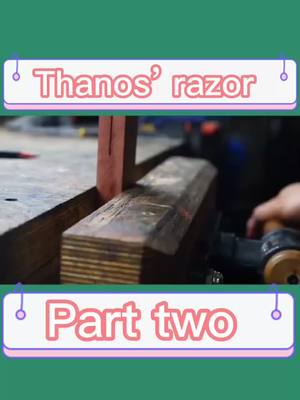 A post by @wong168168 on TikTok caption: Thanos’ own razor 😅😅#GetReadyWithOldSpice #creative #ThisorThatSBLV